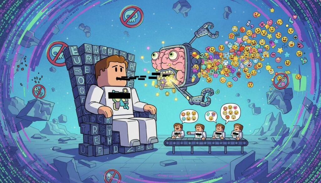 La piattaforma di videogioco Roblox userà l’IA per riformulare parole vietate