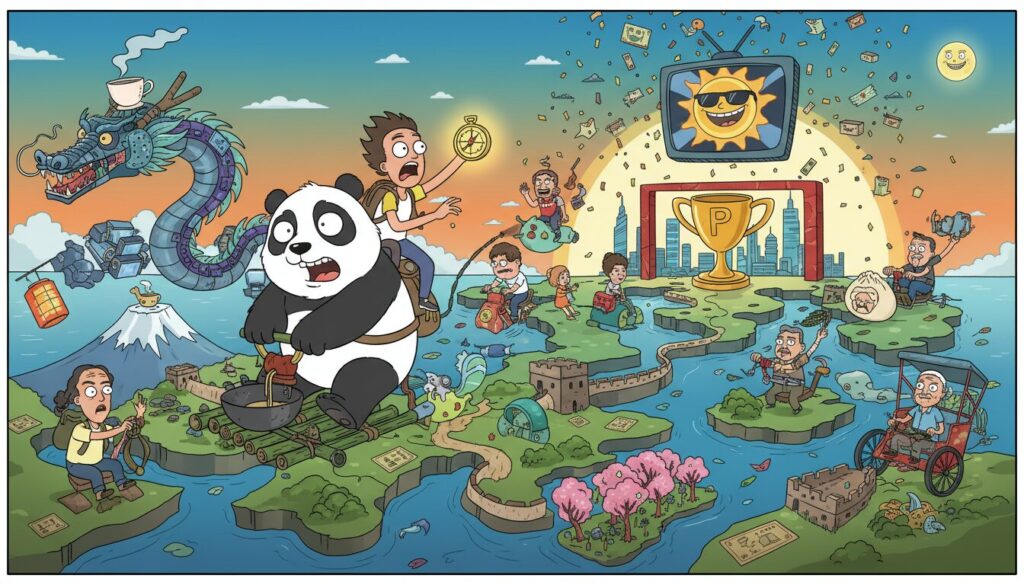 L’estremo oriente è vicino, ma il trash è già qui: Pechino Express nuova serie